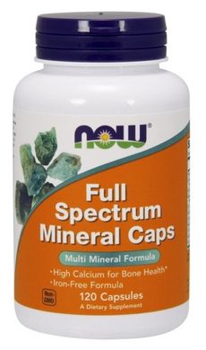 Фотография - Мультіминерали Full Spectrum Minerals Now Foods 120 капсул