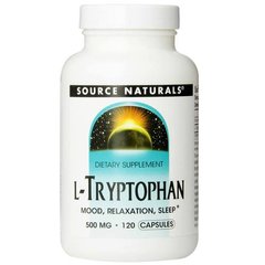 L-Триптофан L-Tryptophan Source Naturals 500мг 120 капсул