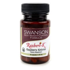 Фотография - Максимальная сила Maximum Strength Razberi-K Swanson малина 100 мг 60 капсул