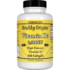 Фотография - Витамин D3 Vitamin D3 Healthy Origins 2000 МЕ 360 капсул