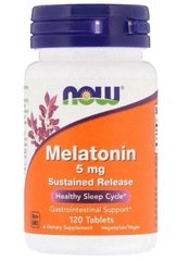 Фотография - Мелатонин Melatonin Now Foods 5 мг 120 таблеток