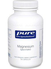 Магний глицинат Magnesium glycinate Pure Encapsulations 120 мг 90 капсул