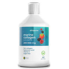 Коллаген Marine Collagen Pure Peptide Sporter 200 000 мг ягоды 500 мл