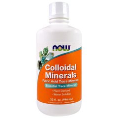 Фотография - Коллоидные минералы Colloidal Minerals Now Foods 946 мл