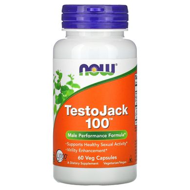 Фотография - Репродуктивное здоровье мужчин TestoJack 100 Now Foods 60 капсул