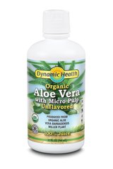 Сік алое вера с микрочастинами Aloe Vera Juice with Micro Pulp Dynamic Health 946 мл