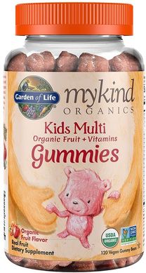 Фотография - Вітаміни для дітей MyKind Organics Kids Multi Garden of Life вишня 120 жувальних цукерок