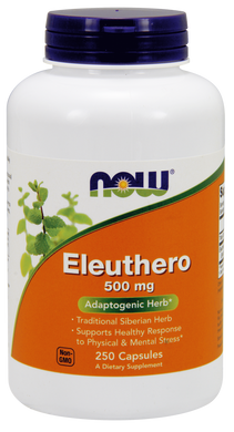 Фотография - Елеутерокок Eleuthero Now Foods 500 мг 250 капсул