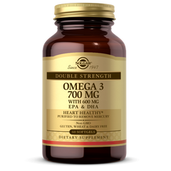 Фотография - Риб'ячий жир Омега 3 Omega-3 Solgar подвійна сила 700 мг 60 капcул