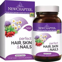 Фотография - Комплекс для оздоровления волос кожи и ногтей Perfect hair, skin & nails New Chapter 30 капсул