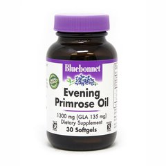 Олія вечірньої примули Evening Primrose Oil Bluebonnet Nutrition 1300 мг 30 капсул