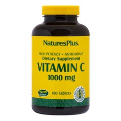 Фотография - Витамин C Vitamin C w/ Rose Hips Nature's Plus 1000 мг 180 таблеток