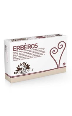 Фотография - Растительный комплекс для повышения потенции Erbèros Erbenobili 30 таблеток