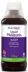 Фотография - Мелатонин Liquid Melatonin Natrol ягоды 2.5 мг 237 мл