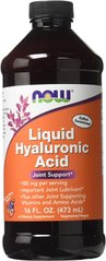 Фотография - Гіалуронова кислота рідка Hyaluronic Acid Now Foods 100 мг 473 мл