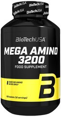 Амінокислотний комплекс MEGA AMINO 3200 BioTech USA 100 таблеток