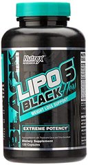 Фотография - Жиросжигатель Lipo-6 Black Hers Powerfull Weight Loss Support Nutrex Research 120 капсул
