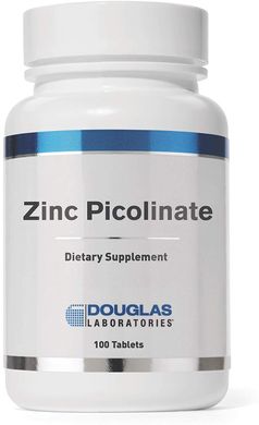 Цинк пиколинат Zinc Picolinate Douglas Laboratories 20 мг 100 таблеток