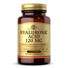 Фотография - Гіалуронова кислота Hyaluronic Acid Solgar 120 мг 30 таблеток