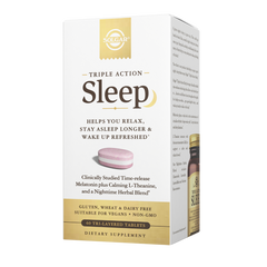 Фотография - Улучшение сна Triple Action Sleep Solgar 60 таблеток
