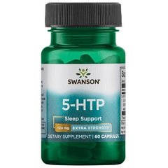 5-HTP 5- гидрокси L-триптофан Swanson 100 мг 60 капсул