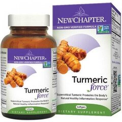 Куркумин Tumeric Force New Chapter 60 гелевых капсул