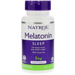 Фотография - Мелатонин Melatonin Time Release Natrol 5 мг 60 таблеток