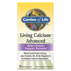 Фотография - Кальций для здоровья костей Living Calcium Advanced Garden of Life 120 каплет