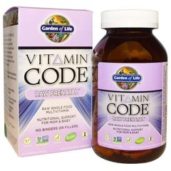 Вітаміни для вагітних Vitamin Code Raw Prenatal Garden of Life 180 капсул