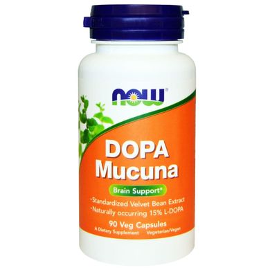 Мукуна жгучая Капикачху Dopa Mucuna Now Foods 90 капсул