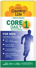 Фотография - Витамины для мужчин Men's Core Daily-1 Multivitamins Country Life 60 таблеток