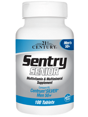 Фотография - Вітаміни для чоловіків 50+ Sentry Senior Men's 50+ Multivitamin & Multimineral 21st Century 100 таблеток
