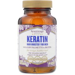 Фотография - Кератин підсилювач для волосся чоловіків Keratin Booster for Men ReserveAge Nutrition 60 капсул