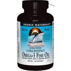 Фотография - Омега 3 Omega-3 Fish Oil ArcticPure Source Naturals 850 мг 60 капсул