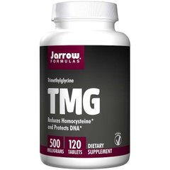 Фотография - Тріметілгліцін TMG Jarrow Formulas ТМГ 500 мг 120 таблеток