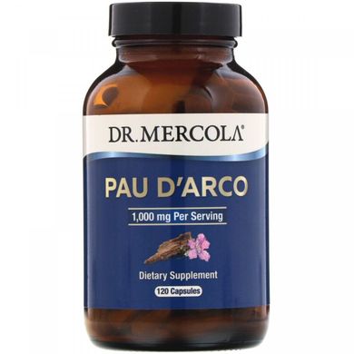 По д'арко Pau D' Arco Dr. Mercola 1000 мг 120 капсул