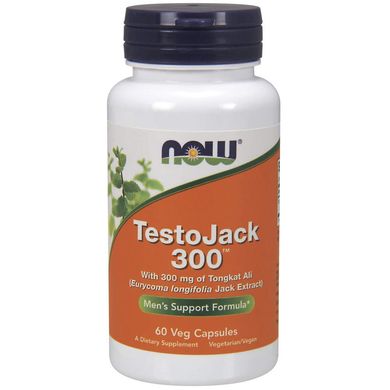 Фотография - Репродуктивное здоровье мужчин TestoJack 300 Now Foods 60 капсул