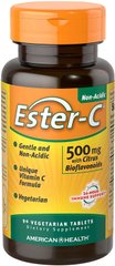 Фотография - Вітамін C з біфлавоноідамі Ester-C American Health 500 мг 90 таблеток