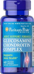 Фотография - Глюкозамин хондроитин Glucosamine Chondroitin Complex Puritan's Pride 60 капсул