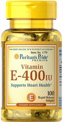 Фотография - Вітамін Е Vitamin E Puritan's Pride 400 МО 250 гелевих капсул