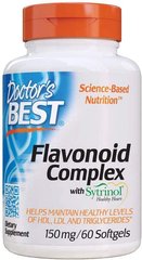 Флавоноїдний комплекс з сітрінолом Flavonoid Complex with Sytrinol Doctor's Best 60 капсул