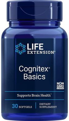Фотография - Підтримка пам'яті и когнитивної функції Cognitex Basics Life Extension 30 капсул