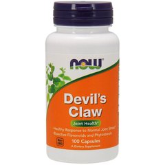 Кіготь диявола Devil's Claw Now Foods 100 капсул