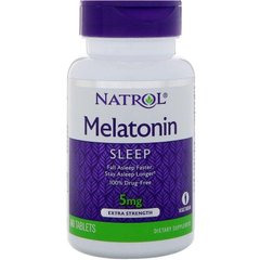 Фотография - Мелатонін Melatonin Time Release Natrol 5 мг 60 таблеток