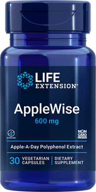 Фотография - Поліфеноли яблучні AppleWise Polyphenol Life Extention екстракт 600 мг 30 капсул