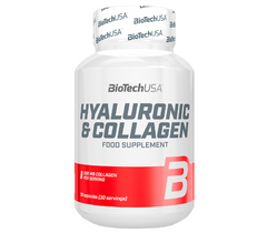 Фотография - Гиалуроновая кислота Natural Hyaluronic&Collagen BioTech USA 30 капсул