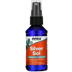 Фотография - Гидрозоль срібла колоїдне срібло Silver Sol Now Foods 118 мл