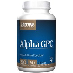 Фотография - Альфа Alpha-GPC Jarrow Formulas 300 мг 60 капсул