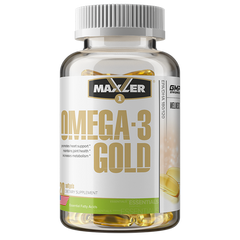 Фотография - Омега-3 Omega-3 Gold Maxler 120 гелевых капсул