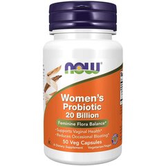 Пробіотики для жінок Women's Probiotic Now Foods 20 млрд КОЕ 50 капсул
